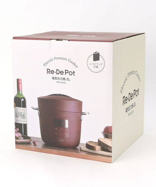 212 KITCHEN STORE / トゥーワントゥーキッチン ストア キッチンツール | 【WEB限定カラー】 リデポット 電気圧力鍋 2L RD ＜Re・De リデ＞ | 詳細5