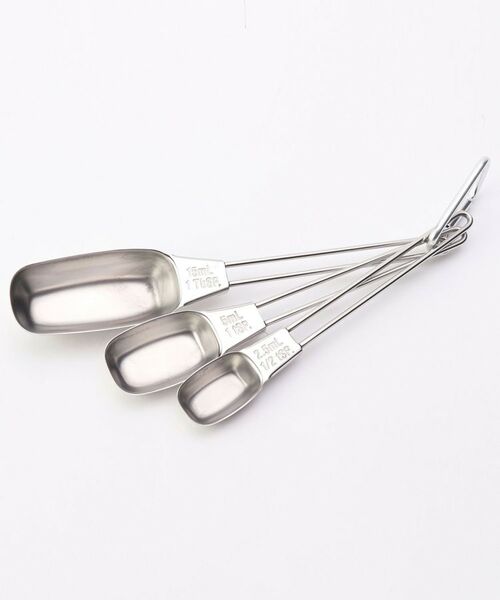 212 KITCHEN STORE / トゥーワントゥーキッチン ストア キッチンツール | 細い容器からもすくいやすいメジャースプーン 3pcsセット | 詳細3