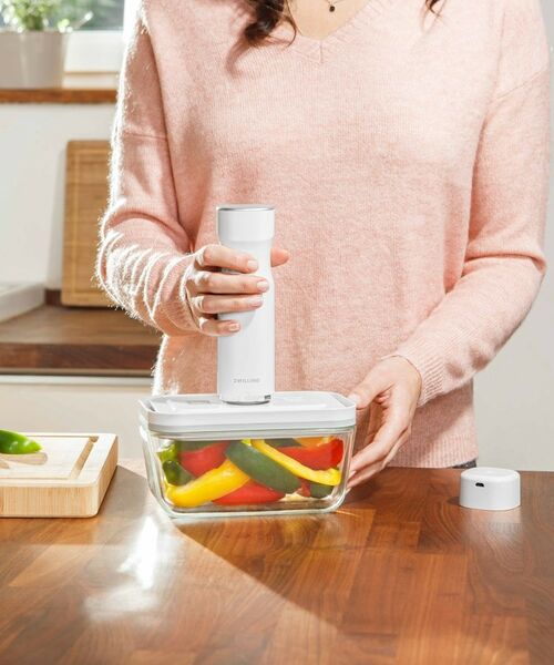 212 KITCHEN STORE / トゥーワントゥーキッチン ストア キッチンツール | フレッシュ&セーブ 真空パック機 スターター7点セット ガラスコンテナS&M付属 ＜ZWILLING ツヴィリング ＞ | 詳細10