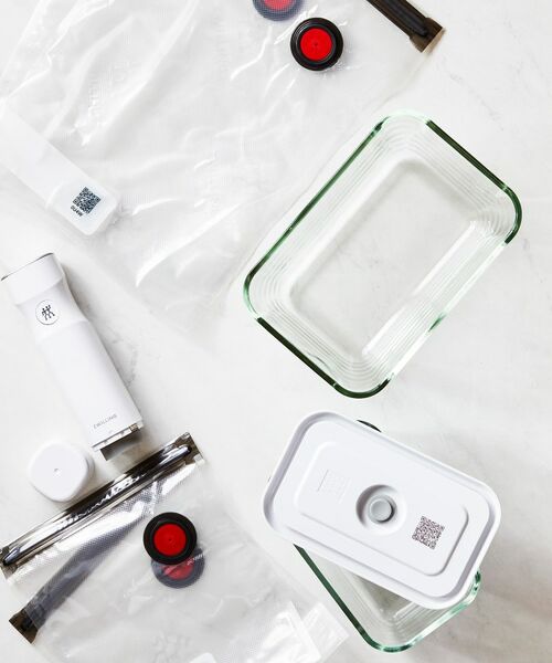 212 KITCHEN STORE / トゥーワントゥーキッチン ストア キッチンツール | フレッシュ&セーブ 真空パック機 スターター7点セット ガラスコンテナS&M付属 ＜ZWILLING ツヴィリング ＞ | 詳細11