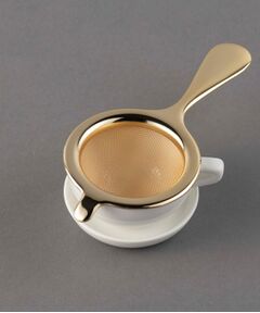 212 KITCHEN STORE / トゥーワントゥーキッチン ストア インテリア・生活雑貨・ホビー・ステーショナリー | デュール ティーストレーナー Porゴールド ＜CASUAL PRODUCT カジュアルプロダクト＞
