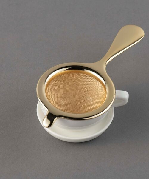 212 KITCHEN STORE / トゥーワントゥーキッチン ストア インテリア・生活雑貨・ホビー・ステーショナリー | デュール ティーストレーナー Porゴールド ＜CASUAL PRODUCT カジュアルプロダクト＞（その他(879)）