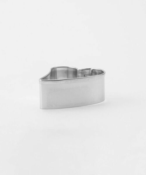 212 KITCHEN STORE / トゥーワントゥーキッチン ストア キッチンツール | 18‐8ステンレス抜型 ハートカーブ小 ＜Cake Land ケーキランド＞ | 詳細2