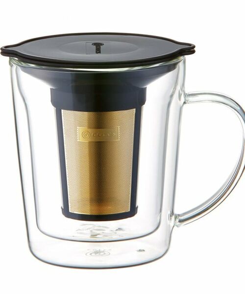 212 KITCHEN STORE / トゥーワントゥーキッチン ストア インテリア・生活雑貨・ホビー・ステーショナリー | ゴールドフィルター ダブルウォールマグ ＜cores コレス＞ | 詳細1