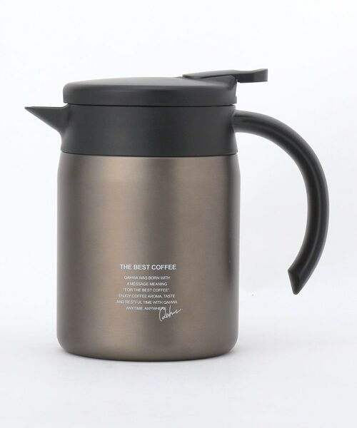 212 KITCHEN STORE / トゥーワントゥーキッチン ストア インテリア・生活雑貨・ホビー・ステーショナリー | コーヒー保温サーバー600 グラファイトグレー ＜QAHWA カフア＞ | 詳細1