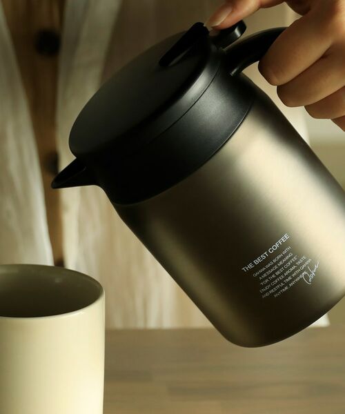 212 KITCHEN STORE / トゥーワントゥーキッチン ストア インテリア・生活雑貨・ホビー・ステーショナリー | コーヒー保温サーバー600 グラファイトグレー ＜QAHWA カフア＞ | 詳細5