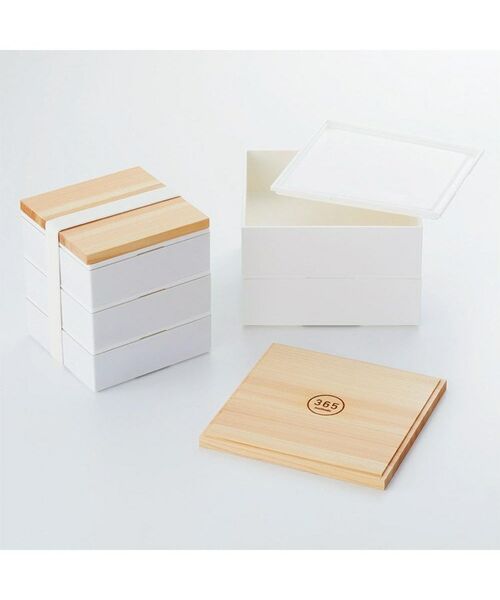 212 KITCHEN STORE / トゥーワントゥーキッチン ストア インテリア・生活雑貨・ホビー・ステーショナリー | 365methods ホームデリボックス 13cm 3段 | 詳細1