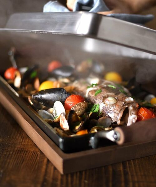 212 KITCHEN STORE / トゥーワントゥーキッチン ストア キッチンツール | 大人の鉄板 鉄板大 角蓋付き | 詳細3