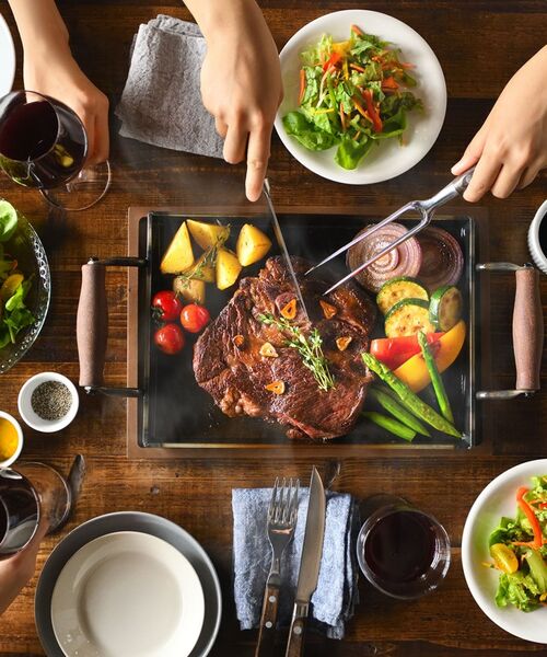 212 KITCHEN STORE / トゥーワントゥーキッチン ストア キッチンツール | 大人の鉄板 鉄板大 角蓋付き | 詳細5