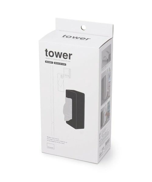 212 KITCHEN STORE / トゥーワントゥーキッチン ストア インテリア・インテリア雑貨 | マグネット ティッシュケース レギュラー WH 山崎実業 ＜tower タワー＞ | 詳細5