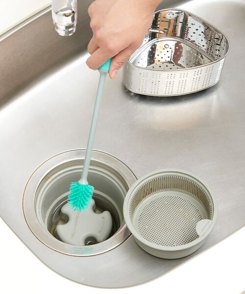 212 KITCHEN STORE / トゥーワントゥーキッチン ストア インテリア・インテリア雑貨 | 排水口汚れごっそり職人ブラシ（３本組） | 詳細4