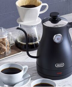 212 KITCHEN STORE / トゥーワントゥーキッチン ストア キッチンツール | 温度計付きケトル BK ＜Toffy トフィ＞