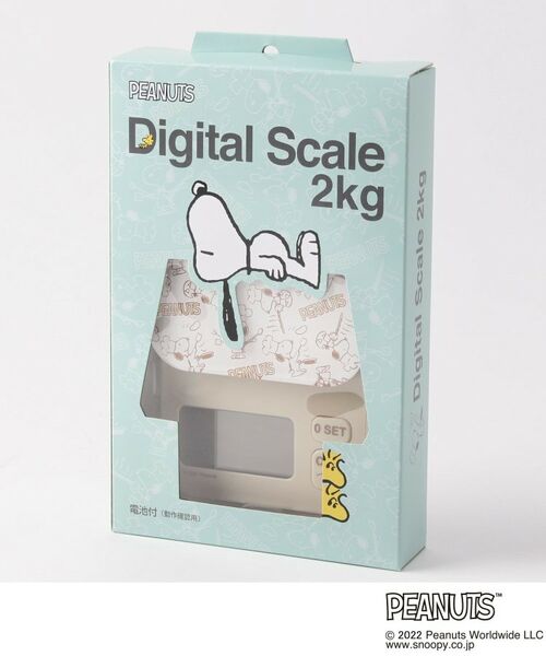 212 KITCHEN STORE / トゥーワントゥーキッチン ストア その他 | PEANUTS (ピーナッツ) デジタルスケール2kg アイボリー | 詳細4