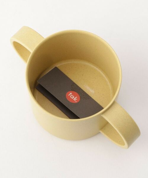212 KITCHEN STORE / トゥーワントゥーキッチン ストア 食器 | ビオ キッズディッシュ マグ イエロー ＜tak. タック＞ | 詳細3