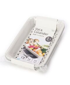 212 KITCHEN STORE / トゥーワントゥーキッチン ストア その他 | 抗菌バット&ザル スモーキーグレー