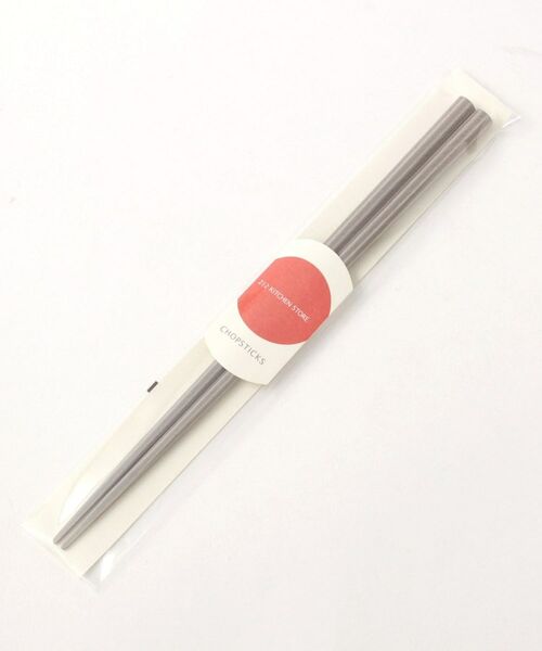 212 KITCHEN STORE / トゥーワントゥーキッチン ストア インテリア・生活雑貨・ホビー・ステーショナリー | 箸 抗菌食洗八角エチュード グレー 22.5 | 詳細1