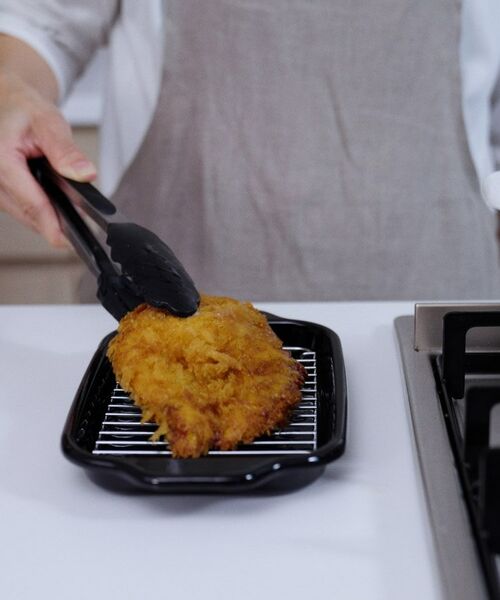 212 KITCHEN STORE / トゥーワントゥーキッチン ストア キッチンツール | 角型天ぷら鍋 WH ＜富士ホーロー＞ | 詳細5