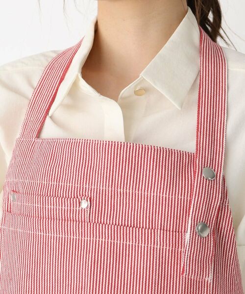 212 KITCHEN STORE / トゥーワントゥーキッチン ストア インテリア・生活雑貨・ホビー・ステーショナリー | ヒッコリーエプロン22M RD ＜212Kオリジナル＞ | 詳細4