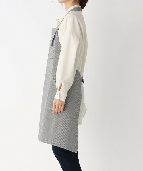 212 KITCHEN STORE / トゥーワントゥーキッチン ストア インテリア・生活雑貨・ホビー・ステーショナリー | ヒッコリーエプロン22M BK ＜212Kオリジナル＞ | 詳細2