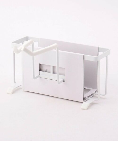 212 KITCHEN STORE / トゥーワントゥーキッチン ストア キッチンツール | 蛇口にかける収納ホルダー ホワイト 山崎実業 ＜tower タワー＞ | 詳細3