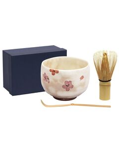 212 KITCHEN STORE / トゥーワントゥーキッチン ストア インテリア・生活雑貨・ホビー・ステーショナリー | 藍花 お抹茶3点セット さくら絵付け