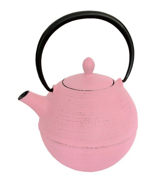 212 KITCHEN STORE / トゥーワントゥーキッチン ストア インテリア・生活雑貨・ホビー・ステーショナリー | 藍花 日の丸 ピンク 鉄急須 | 詳細1