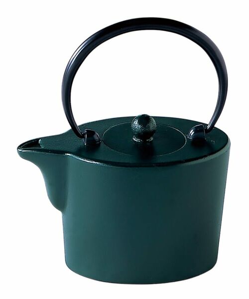 212 KITCHEN STORE / トゥーワントゥーキッチン ストア インテリア・生活雑貨・ホビー・ステーショナリー | 藍花 雅 緑 鉄急須 | 詳細1