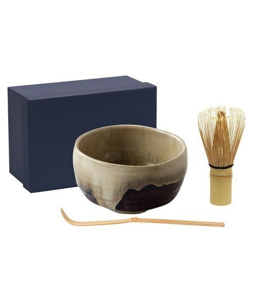 212 KITCHEN STORE / トゥーワントゥーキッチン ストア インテリア・生活雑貨・ホビー・ステーショナリー | 藍花 お抹茶3点セット 唐津 | 詳細1