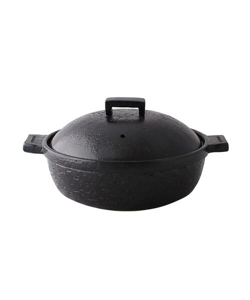 212 KITCHEN STORE / トゥーワントゥーキッチン ストア キッチンツール | ビストロ蒸し鍋 (大）クロ  ＜長谷園＞ | 詳細2