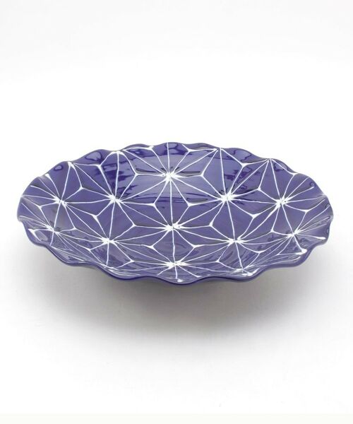 212 KITCHEN STORE / トゥーワントゥーキッチン ストア 食器 | 麻の葉 波渕多用皿 | 詳細1