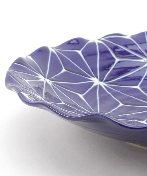 212 KITCHEN STORE / トゥーワントゥーキッチン ストア 食器 | 麻の葉 波渕多用皿 | 詳細3