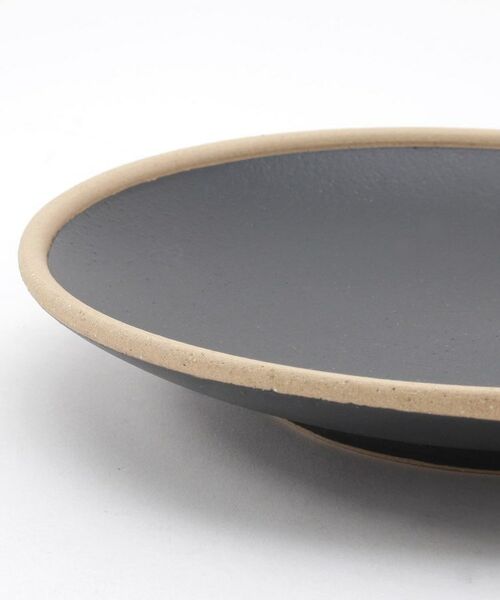 212 KITCHEN STORE / トゥーワントゥーキッチン ストア 食器 | 玄(くろ)マット 玉 8寸皿 | 詳細3