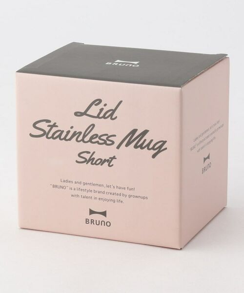 212 KITCHEN STORE / トゥーワントゥーキッチン ストア グラス・マグカップ | 蓋つきステンレスマグ Short PKBE ＜BRUNO ブルーノ＞ | 詳細5