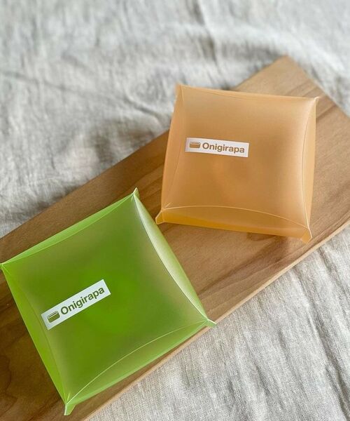 212 KITCHEN STORE / トゥーワントゥーキッチン ストア インテリア・生活雑貨・ホビー・ステーショナリー | おにぎらパ Onigirapa　オレンジ&グリーン | 詳細1