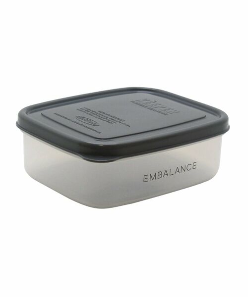 212 KITCHEN STORE / トゥーワントゥーキッチン ストア キッチンツール | EMBALANCE エンバランス レクタングルコンテナ 370ml GY | 詳細1