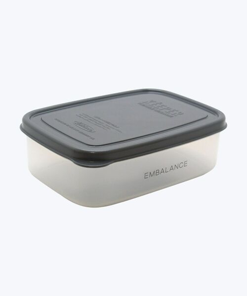 212 KITCHEN STORE / トゥーワントゥーキッチン ストア キッチンツール | EMBALANCE エンバランス レクタングルコンテナ 590ml GY | 詳細2