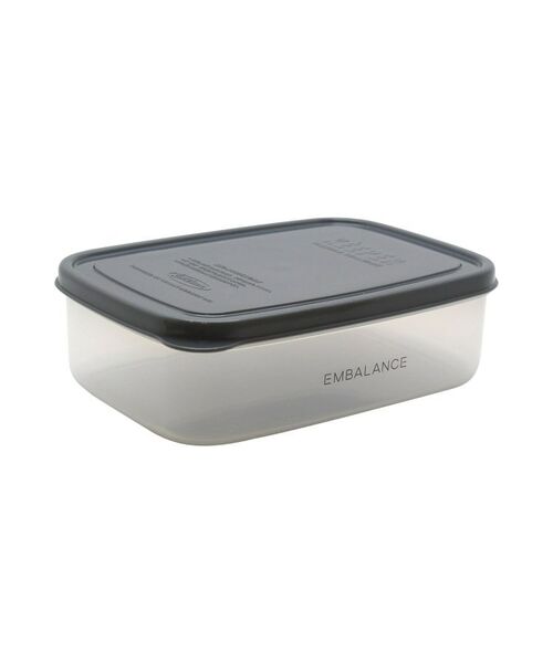 212 KITCHEN STORE / トゥーワントゥーキッチン ストア キッチンツール | EMBALANCE エンバランス レクタングルコンテナ 870ml GY | 詳細1