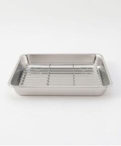 212 KITCHEN STORE / トゥーワントゥーキッチン ストア キッチンツール | アミ付き18-8ステンレスバット 21枚取