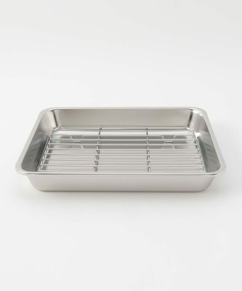 212 KITCHEN STORE / トゥーワントゥーキッチン ストア キッチンツール | アミ付き18-8ステンレスバット 21枚取 | 詳細1