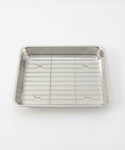 212 KITCHEN STORE / トゥーワントゥーキッチン ストア キッチンツール | アミ付き18-8ステンレスバット 21枚取 | 詳細2