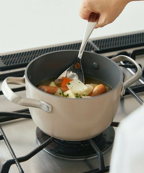 212 KITCHEN STORE / トゥーワントゥーキッチン ストア キッチンツール | マルチフードクッカー 16.5cm トープ ＜GreenPan グリーンパン＞ | 詳細9