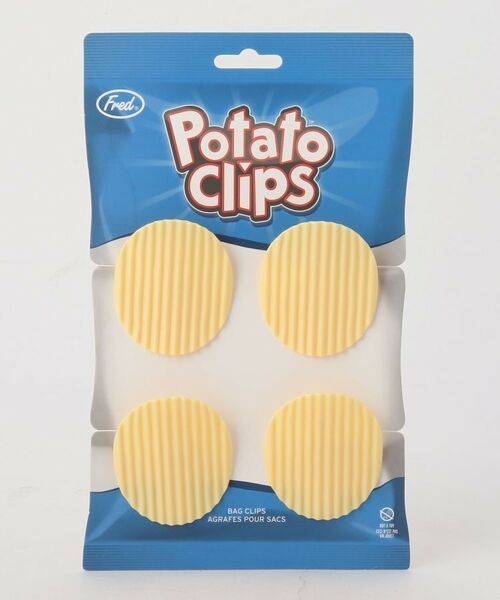 212 KITCHEN STORE / トゥーワントゥーキッチン ストア インテリア・インテリア雑貨 | フレッド ポテトチップスクリップ　4pcs | 詳細1