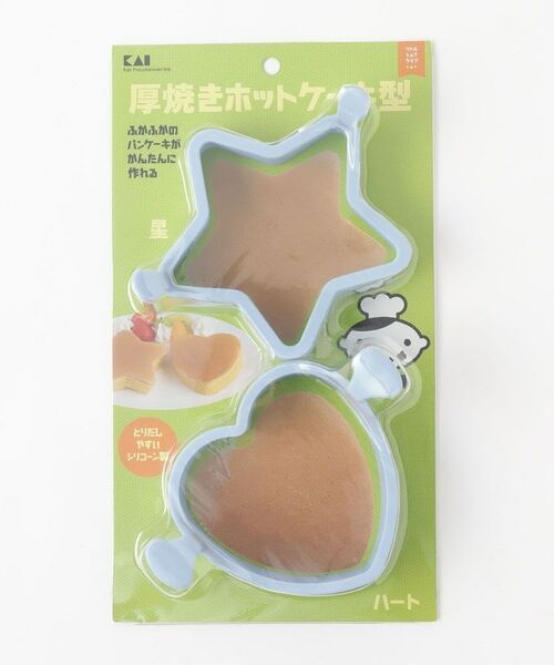 212 KITCHEN STORE / トゥーワントゥーキッチン ストア ベビー・キッズグッズ | 厚焼きホットケーキ型 星・ハート <貝印 リトル・シェフクラブ> | 詳細7