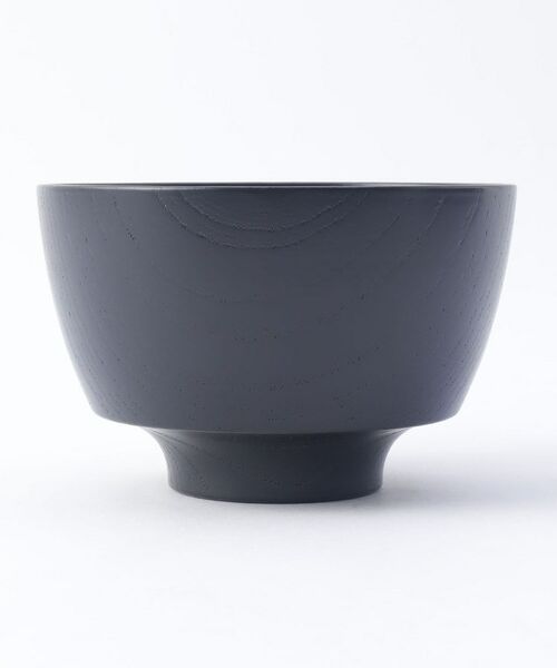 212 KITCHEN STORE / トゥーワントゥーキッチン ストア 食器 | 欅・一文字汁椀 黒 ＜Homeland ホームランド＞ | 詳細2
