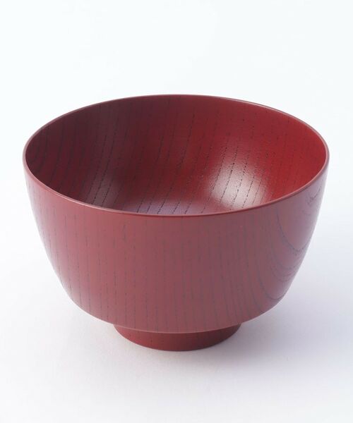212 KITCHEN STORE / トゥーワントゥーキッチン ストア 食器 | 欅・一文字汁椀 朱 ＜Homeland ホームランド＞ | 詳細1