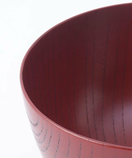 212 KITCHEN STORE / トゥーワントゥーキッチン ストア 食器 | 欅・一文字汁椀 朱 ＜Homeland ホームランド＞ | 詳細4
