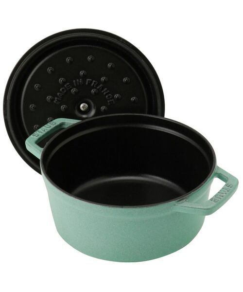 212 KITCHEN STORE / トゥーワントゥーキッチン ストア キッチンツール | STAUB ストウブ ピコ・ココット ラウンド 18cm セージグリーン | 詳細1