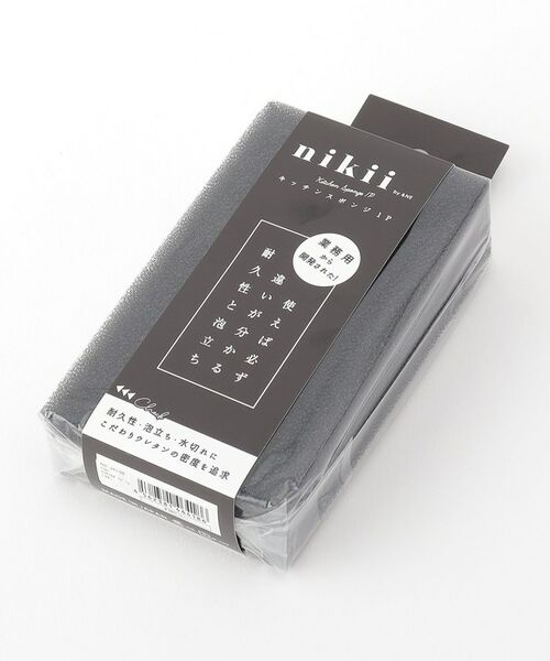 212 KITCHEN STORE / トゥーワントゥーキッチン ストア インテリア・インテリア雑貨 | キッチンスポンジ 1P ブラック <nikii ニキ> | 詳細3