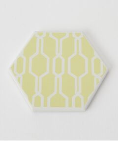 212 KITCHEN STORE / トゥーワントゥーキッチン ストア インテリア・生活雑貨・ホビー・ステーショナリー | 白雲石コースター ヘキサゴン YE