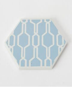 212 KITCHEN STORE / トゥーワントゥーキッチン ストア インテリア・生活雑貨・ホビー・ステーショナリー | 白雲石コースター ヘキサゴン BL